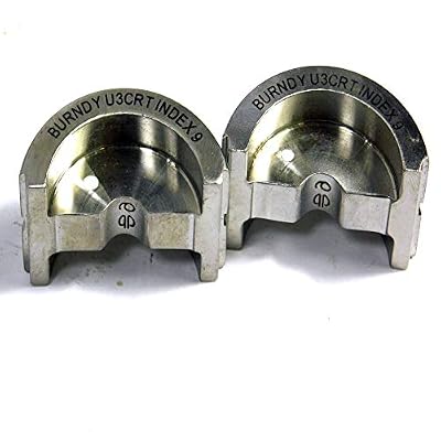 Burndy U3CRT Stainless Steel U Die, Index 9, White