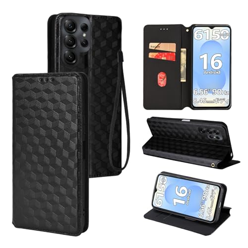 DOOGEE Note56X 5G �p �Ή� �P�[�X �蒠�^ �X�}�z�P�[�X �J�[�h���[ �X�^���h�@�\ �T�C�h�}�O�l�b�g�yHUKWIMO�z �S�ʕی� �Ռ��z�� ���u���@�\ ����w��h�~ ����PU���U�[ �C�菝�h�~ DOOGEE Note56X 5G �Ή� [