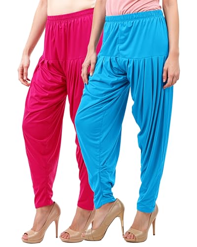 Image of Buy That Trendz Patiala Pant for Women Viscose Relaxed Fit Dhoti Patiyala Salwar Harem Style Bottom Pants
