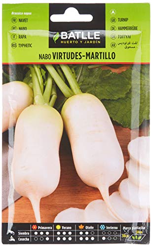 Semillas Batlle Nabo Virtudes - Martillo muy precoz