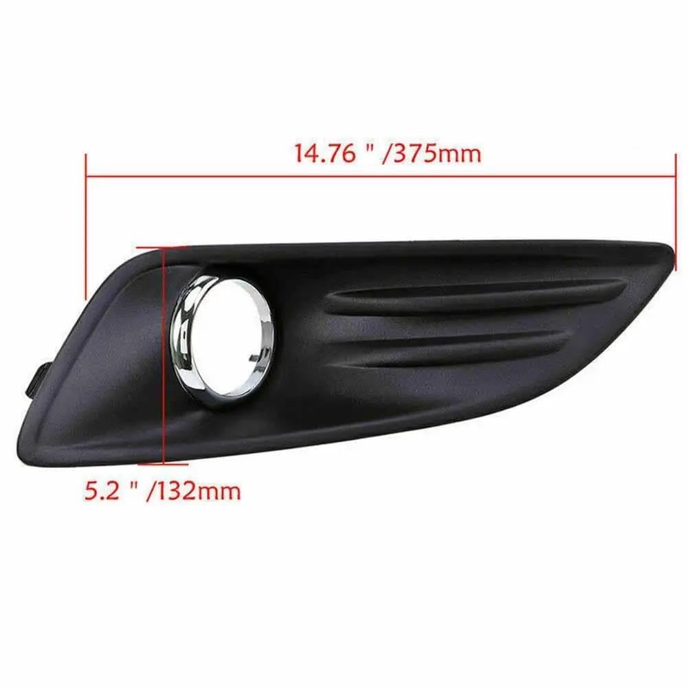 per F&ORD per Fiesta 2013 2014 2015 2016 Copertura Lampada Luce Fendinebbia Paraurti Anteriore Griglia Telaio Ricambio Lampada Accessori per Auto(Lato Destro)