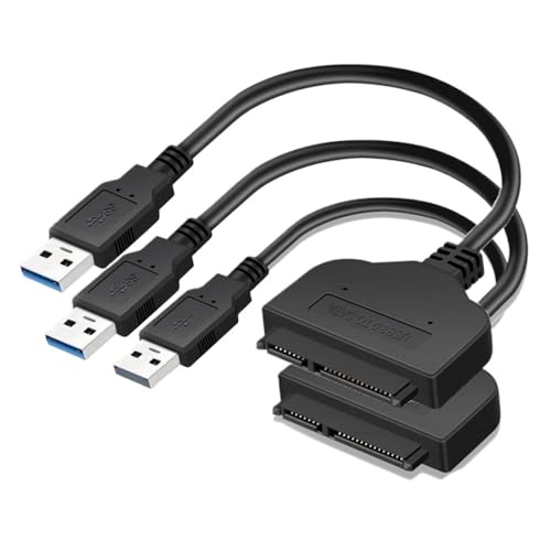 Cable Powered Hard Drive SATA a USB 3.0 de 0.2M miniatura 2