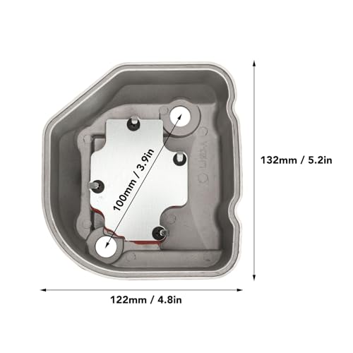 Tampa da Válvula da Cabeça do Cilindro do Motor, Proteção Durável do Cilindro para Scooters GY6 150c