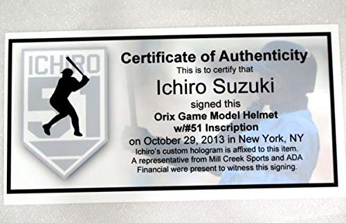 Amazon.co.jp: MSイチロー 直筆サイン#51 オリックス 試合モデル