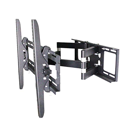 Support TV mural pivotant télescopique rotatif angle vision optimal 42-65 - 2