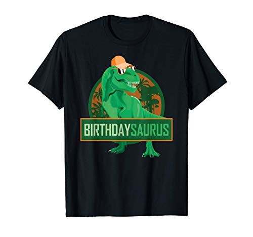 Dinosaur Birthday Boy Birthdaysaurus Funny Dino B-day Party Camiseta