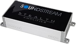 Soundstream ST4.10000D Compact 4-Channel Car Amplifier 90WX4 - ST4.1000D