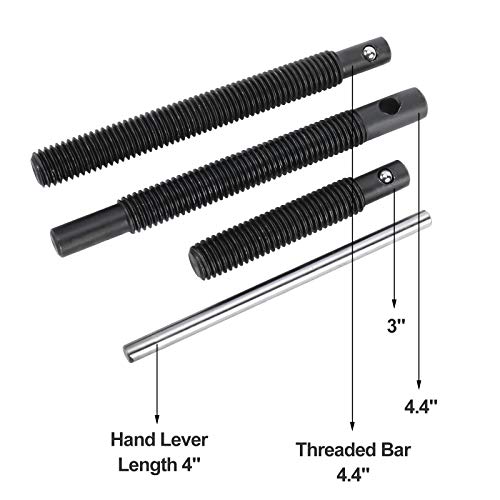 image for KUNTEC 10pcs Valve Spring Compressor Automotive Compression C-Clamp To