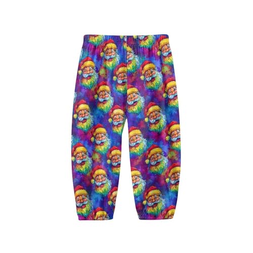 Image of Unisex Little Kids Yoga Trousers Bohemian Beach Pants Baggy Harem Activewear for Boys and Girls Age 3-10