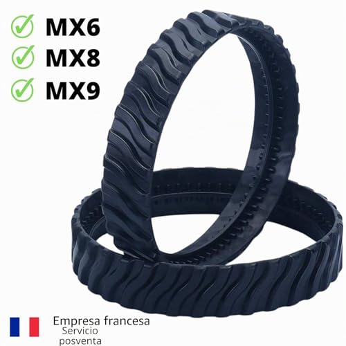 Miniatura 2 de Lodd Pool - 2 Orugas Adaptables Para Zodiac Mx6 Mx8 Mx9, Neumáticos De Robot Limpiador Piscina Baracuda R0526100