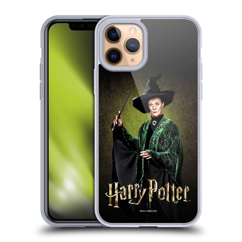 Head Case Designs Officially Licensed Harry Potter Minerva Mcgonagall Chamber of Secrets IV Gel Case [Military Grade Protection] Compatible with Apple iPhone 11 Pro