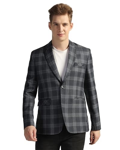 Image of TAHVO Tweed Blazer for Men - Formal & Casual Winter Wear Blazer