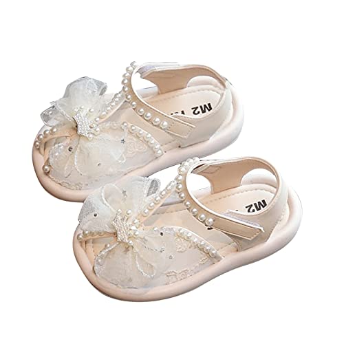 Girls White Dress Shoes Crown Design Princess Shoe Flat Dress Shoes for Toddler Little Child Big Kids Jelly Shoe