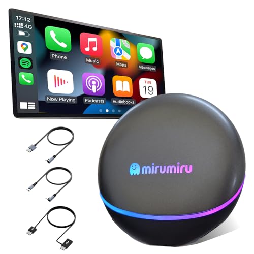Amazon.co.jp: MIRUMIRU ai box Carplay AndroidAuto ワイヤレス