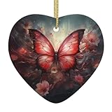 Le meilleur cadeau de Noël : notre pendentif en céramique en forme de cœur est un cadeau décoratif plein de joie. Ce pendentif de décoration de Noël parfait est un excellent choix pour la famille ou les amis, que ce soit comme cadeau ou comme décoration.