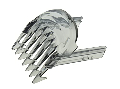 Peine de 3-15 mm compatible con/pieza de repuesto para Philips 422203633281 HC5610 HC5612....
