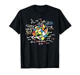 Cool Math Rubik Rubix Rubics Player Cube Math Lovers T-Shirt