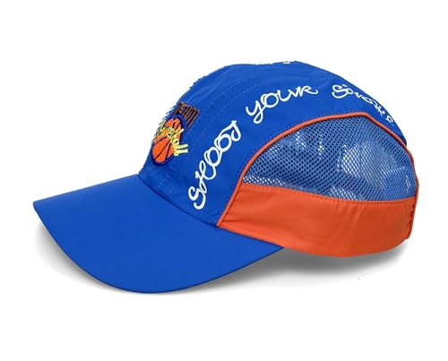 Toddler Baseball Cap for Boys with Mesh Kids Unstructured Adjustable Quick Dry Outdoor Summer Sports Hat 3-14 Years4