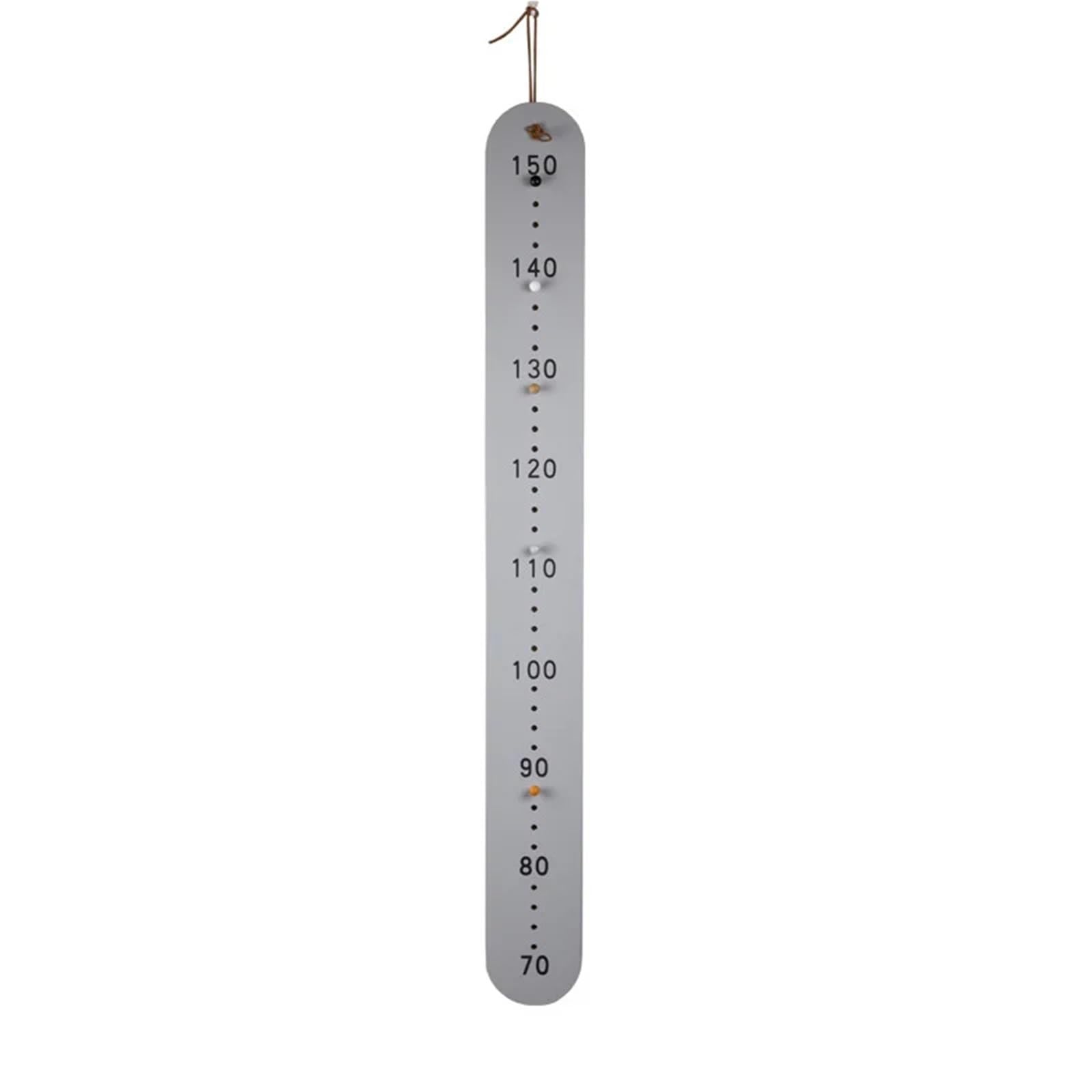 Grafico di crescita dell'altezza del bambino in legno Misuratore da parete Misuratore da appendere Indicatore di crescita dell'altezza dei bambini Decorazioni for la camera da letto dei ragazzi delle
