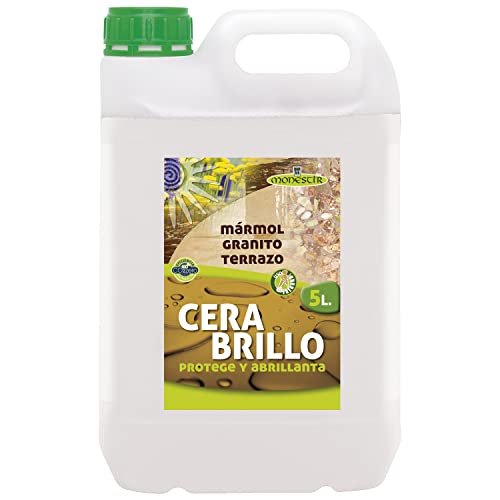 Monestir Cera Brillo Suelos Mármol - Terrazo - Granito 5L