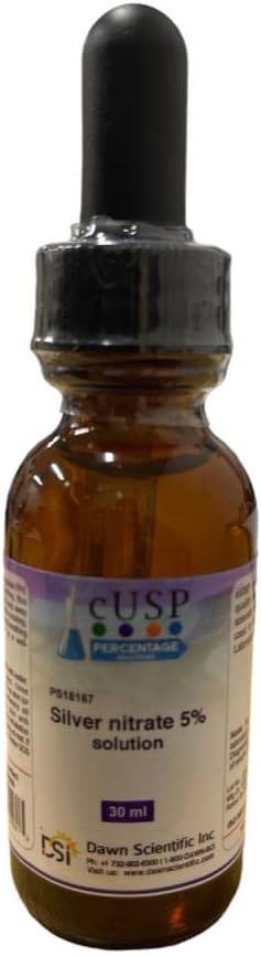 Silver Nitrate Solution 5% / 30 mL/Ship Fast