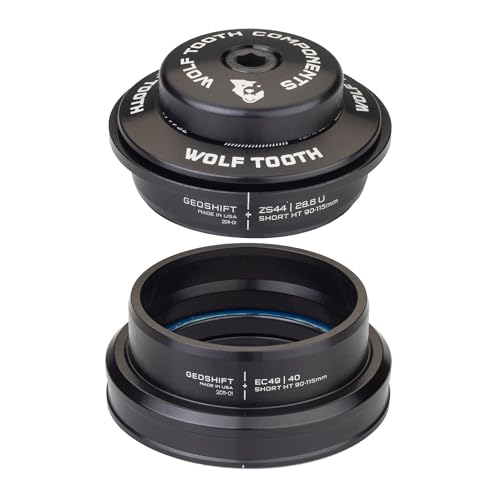 �E���t�g�D�[�X(Wolf Tooth) ZS44 Upper EC49 Lower GeoShift Performance Angle Headset Short(90-114mm)