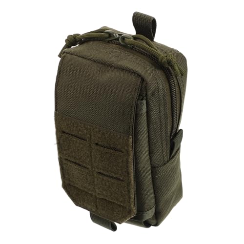 Ipetboom Outdoor Multi Function Waist Pack Belt Phone Holder with Dual Compartments for Tools Essentials for Hiking Camping and Daily Use Secure Belt Attachment