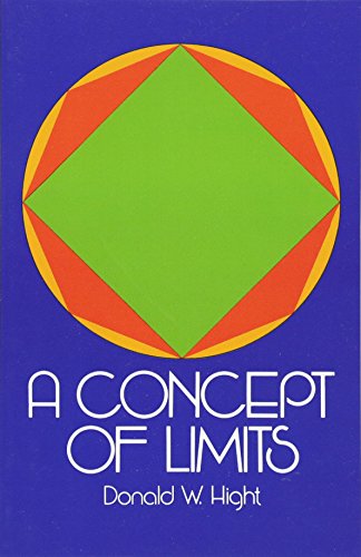 A Concept of Limits (Dover Books on Mathematics) 0486635430 Book Cover