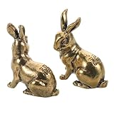 Idée : ces figurines de lapin en laiton sont un bon pour toute occasion, offrant un unique et attentionné pour les proches, figurine de lapin, figurines d'animaux en laiton