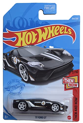 Hot Wheels '17 Ford GT, Then and Now 7/10 [Black] 164/250