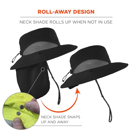 Image of Ergodyne Chill Its 8934 Ranger Hat with Neck Shade