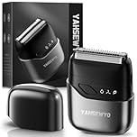 Foil Shaver,Electric Razor for Men,Mini Shavers for Men Waterproof,Mens Electric Shavers Cordless Rechargeable,Double Floating Blade for Close Shaving,Travel Razors Trimmer Wet & Dry 90min Runtime