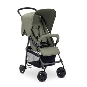 hauck Lightweight and Compact Travel Baby/Toddler Foldable Stroller, Sport, Dark Olive