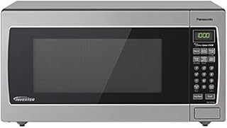 Panasonic Microwave Oven NN-SN766S Stainless Steel Countertop/Built-in with Inverter Technology and Genius Sensor