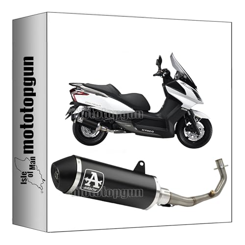 Escape Arrow completo homologado para moverte por ciudad con tu Kymco Downtown 125i de 2010 a 2015