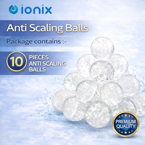 Image of IONIX Anti Scaling Balls Balls for Portable Water Filter, 10 Pieces, removes Scaling from Water