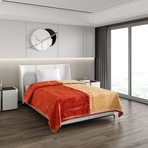 Image of Monte Carlo Winter Single Bed Blanket Haze 3 Ply 951 GSM | 3.5 KG (Width 1.60 M X Length 2.20 M)