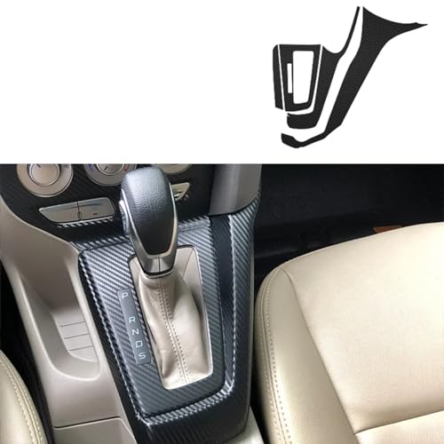 Autocollants 3D carbone Ford Focus 2012-2014 pour rénover la console - 2
