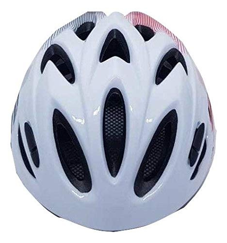 Capacete Ciclismo Tsw Raptor 2019 Com Sinalizador Led Branco/cinza/vermelho