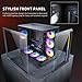Antec C5 ARGB, 7 x 120mm ARGB PWM Fans Included, Up to 10 Fans Simultaneously, Type-C 3.2 Gen 2 Port, Seamless Tempered Glass Front & Side Panels, 360mm Radiator Support, Mid-Tower ATX PC Case