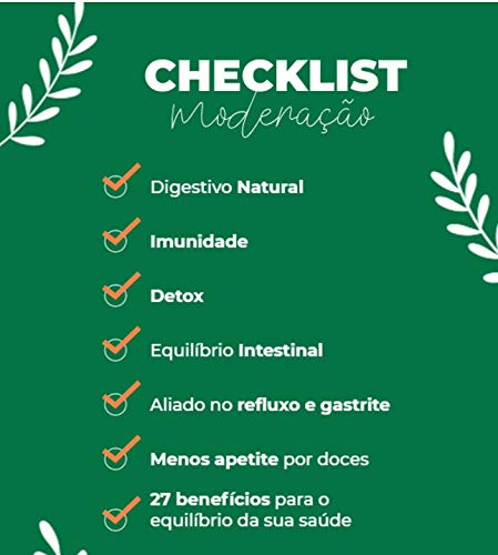 Kit 02 Moderação Digestivo Natural Detox Imunidade 500ml