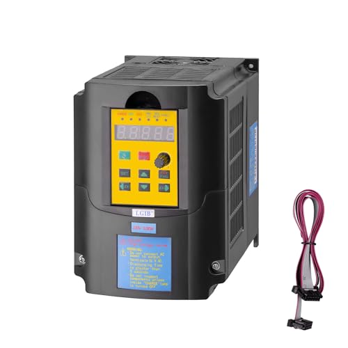 LGIB 220V 3KW VFD, 4HP 14A Variable Frequency Drive, 1 ...