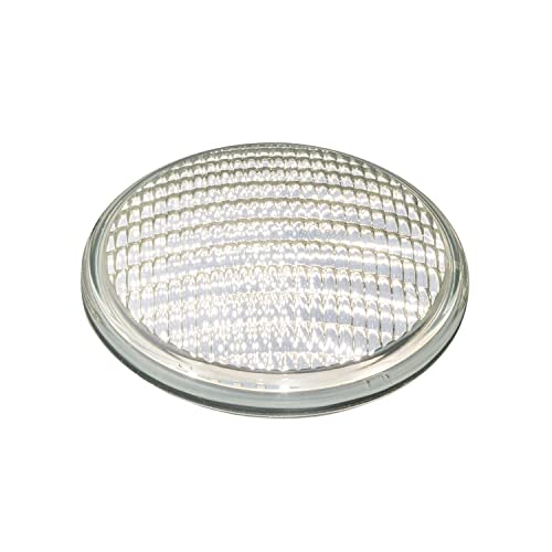 Popp®Nueva Bombilla Led Rgb 18W 36W Sumergible Par56 Dc12V Decorativa Piscina Ip68 Vidrio Blanco (18W, Blanco Fría 6000K)