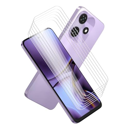 UOGNADGD Paquete de 6 Protectores de Pantalla de Vidrio Templado Compatible con BLU Bold K22 (6.5 pulgadas), contra Caídas y Arañazos, Dureza 9H