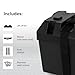 Camco Large Battery Box with Straps and Hardware - Group 27, 30, 31 |Safely Stores RV, Automotive, and Marine Batteries | Measures Inside 7-1/4