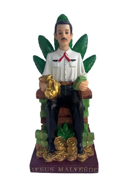Figura de Resina Jesús Malverde 30 cm