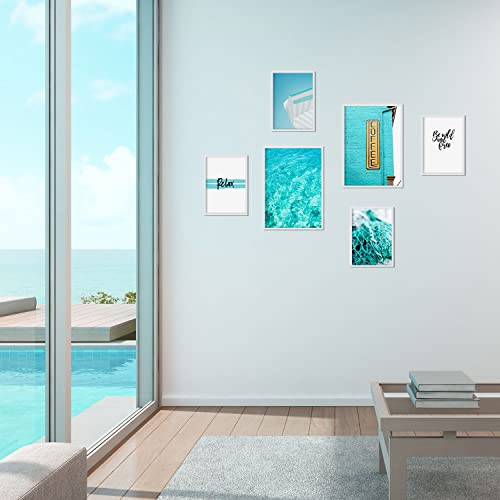 Nacnic - 6 sets of photography Prints Summer day - modern decorative poster to Frame - Mural hanging art - A3 and A4 - Unframed - Image 4