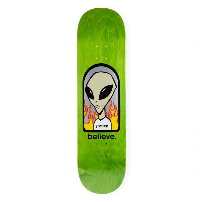 Alien WorkshopSkateboard Deck Believe Thrasher 8.25" x 32.25" (Assorted)