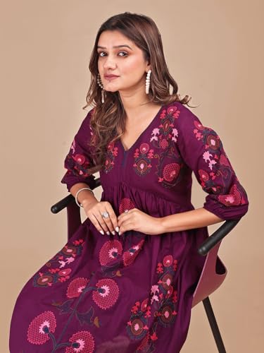 Image of Womanista Women Coord Set | Embroidered Set | Pure Cotton Coords | Stylish 2 pcs Outfits