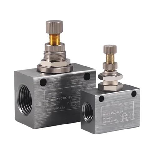 Vanne papillon pneumatique ASC300-10 pour automatisation et réglage de débit - 2